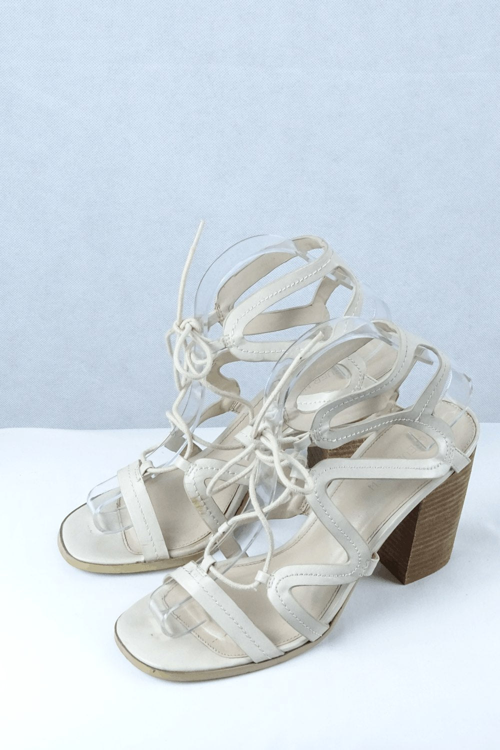 Forever New Beige Heels 40