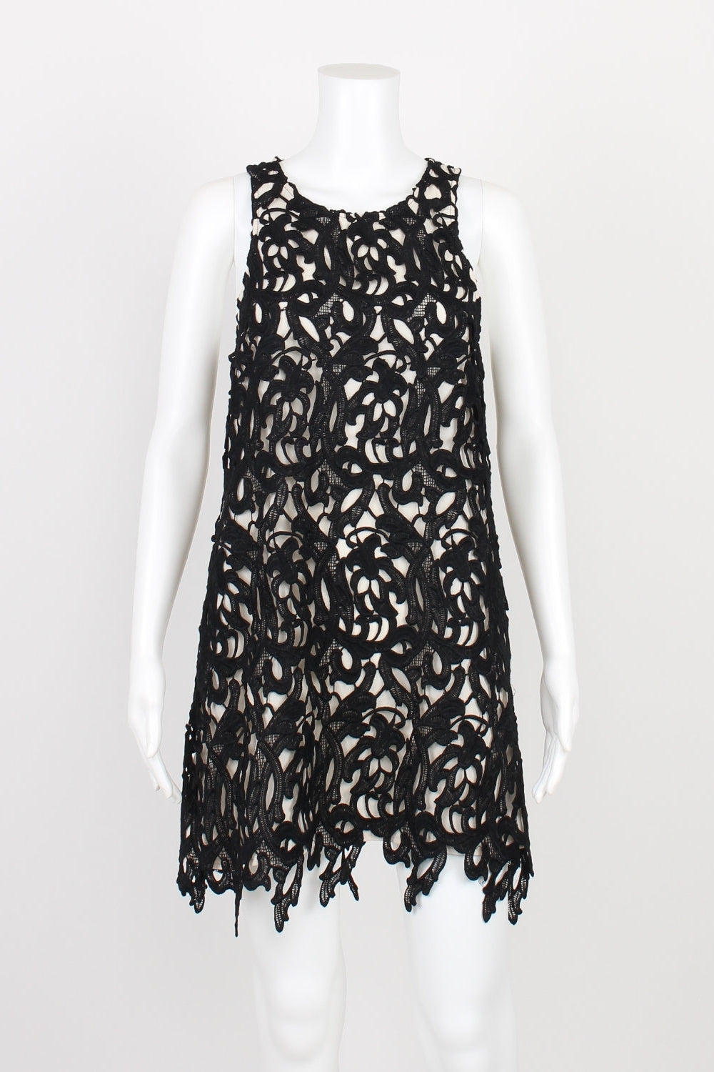 Luvalot Black Lace Sleeveless Dress 10