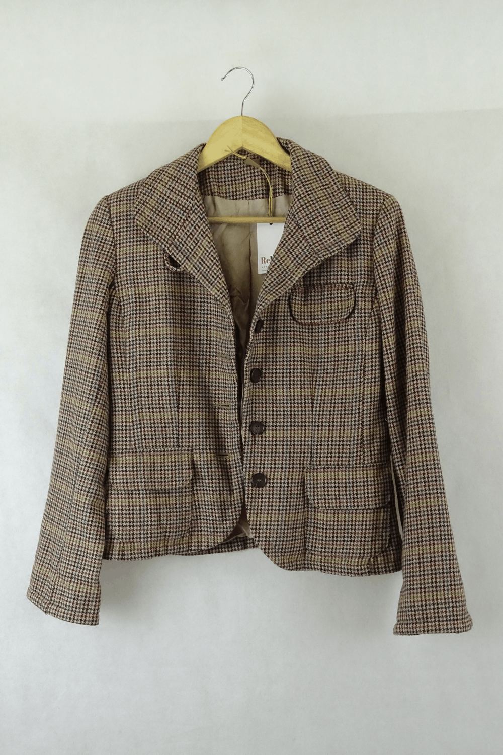 Woven Jacket Brown Multi Pattern 8