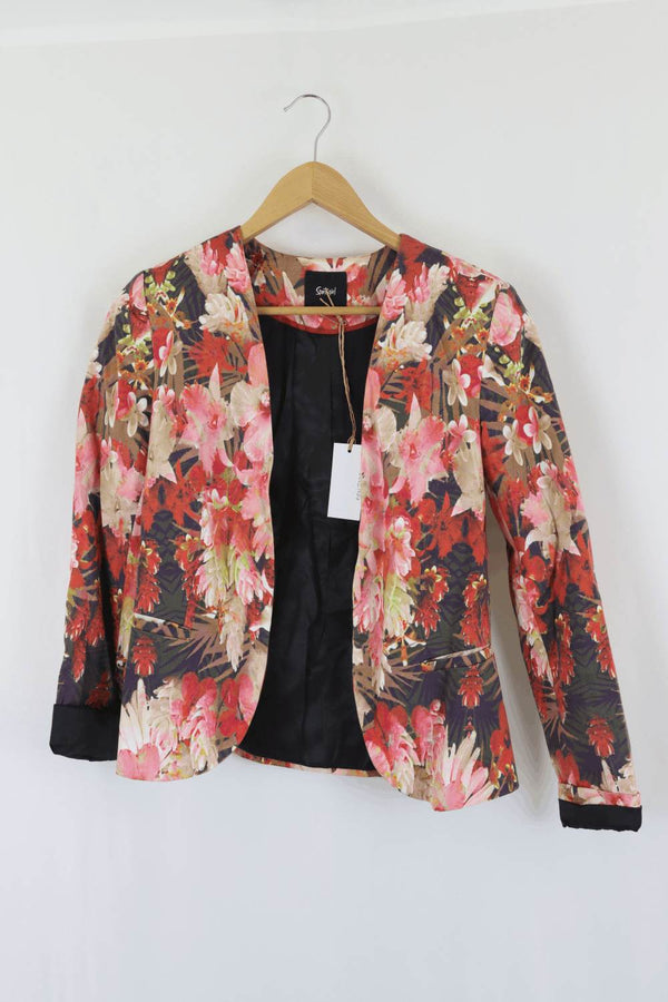 Sportsgirl Floral Blazer 6 Reluv Clothing Australia
