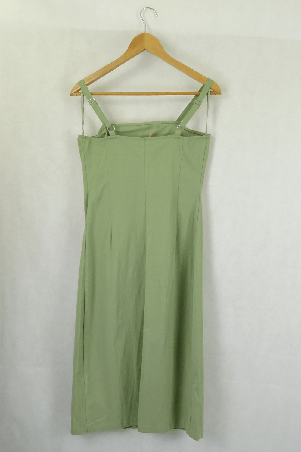 Linen Lux Green Dress S