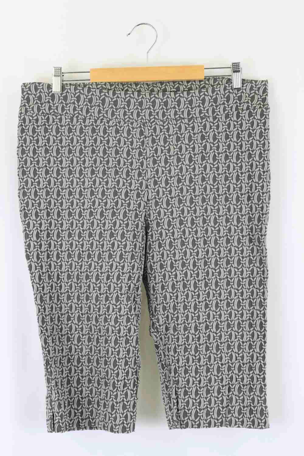 Taking Shape TS Grey Patterned Cropped PanTaking Shape TS 6