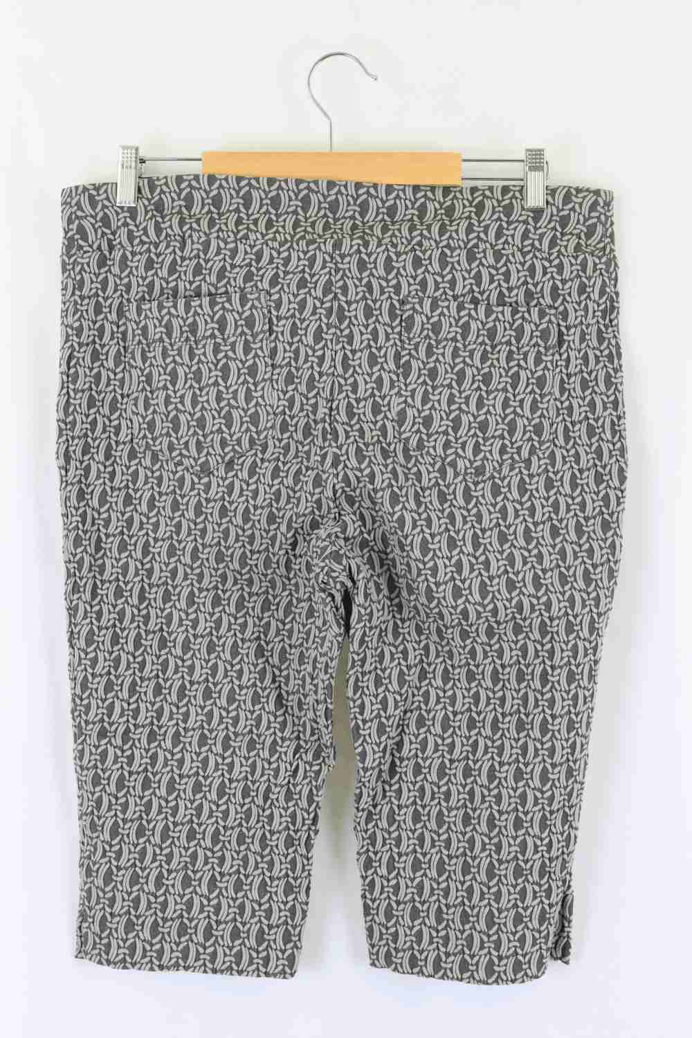 Taking Shape TS Grey Patterned Cropped PanTaking Shape TS 6