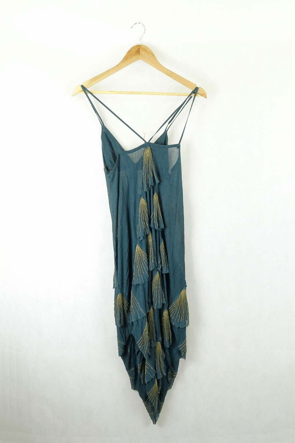 Willow Blue Beaded Dress 8