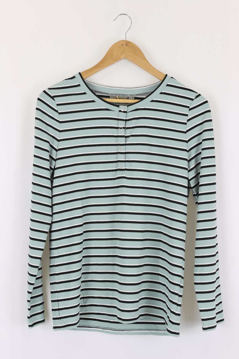 Sussan Striped Blue Top S