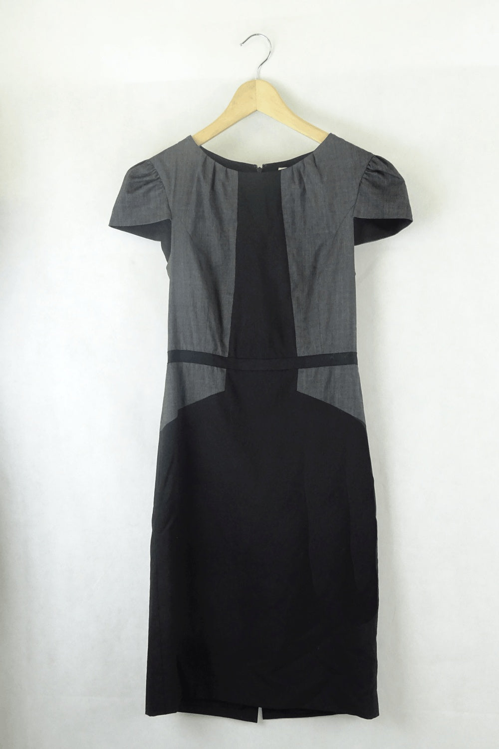 Club Monaco Black and Grey Dress S