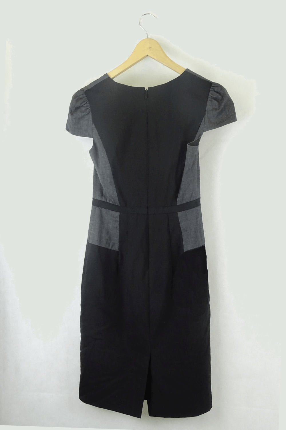 Club Monaco Black and Grey Dress S