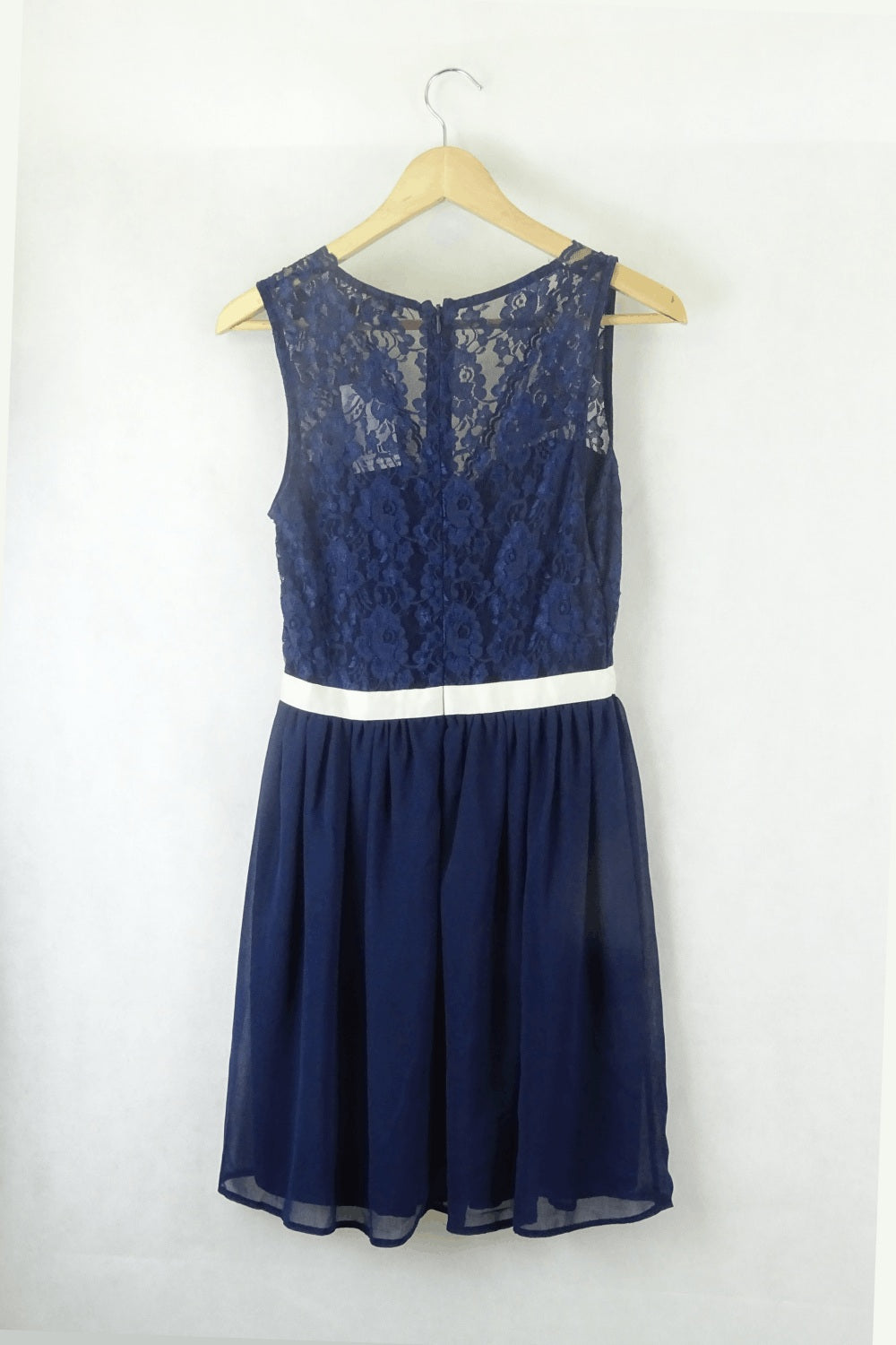 Asos Blue Lace Dress 8