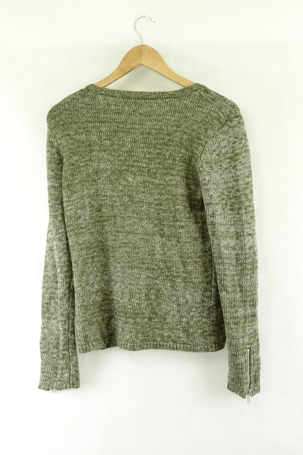 Together Green Cardigan M