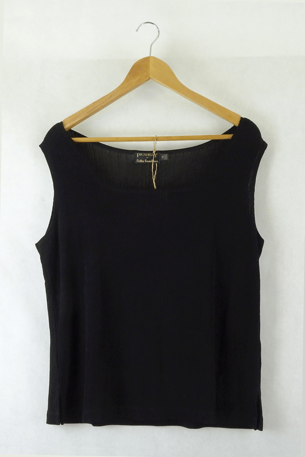 Fella Hamilton X Picadilly Black Singlet XL