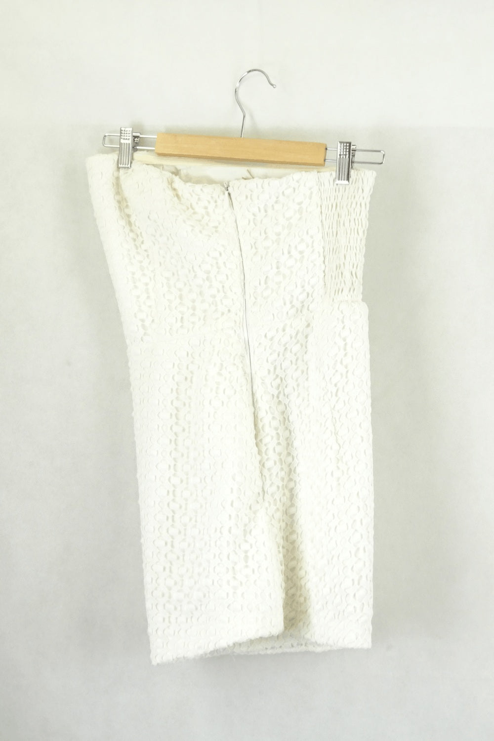 Kookai Strapless White Lace Playsuit 8 - Reluv Clothing Australia Kookai Strapless White Lace Playsuit 8 - Reluv Clothing Australia
