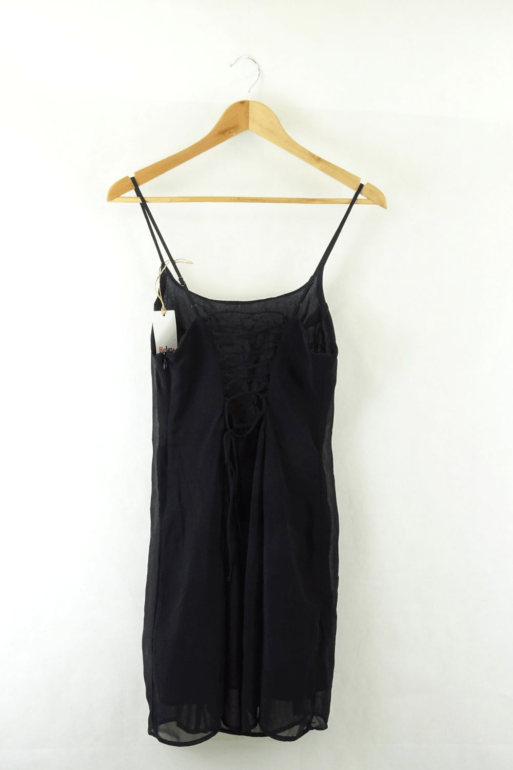 Urban Outfitters Black Strappy Dress 8