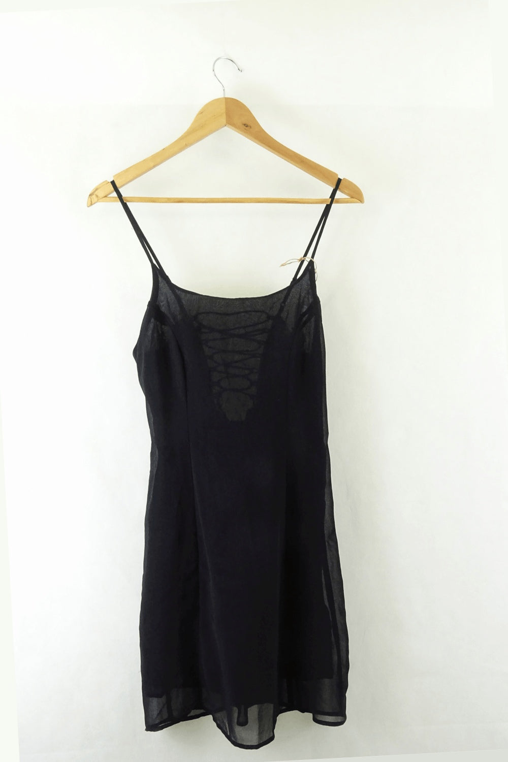 Urban Outfitters Black Strappy Dress 8