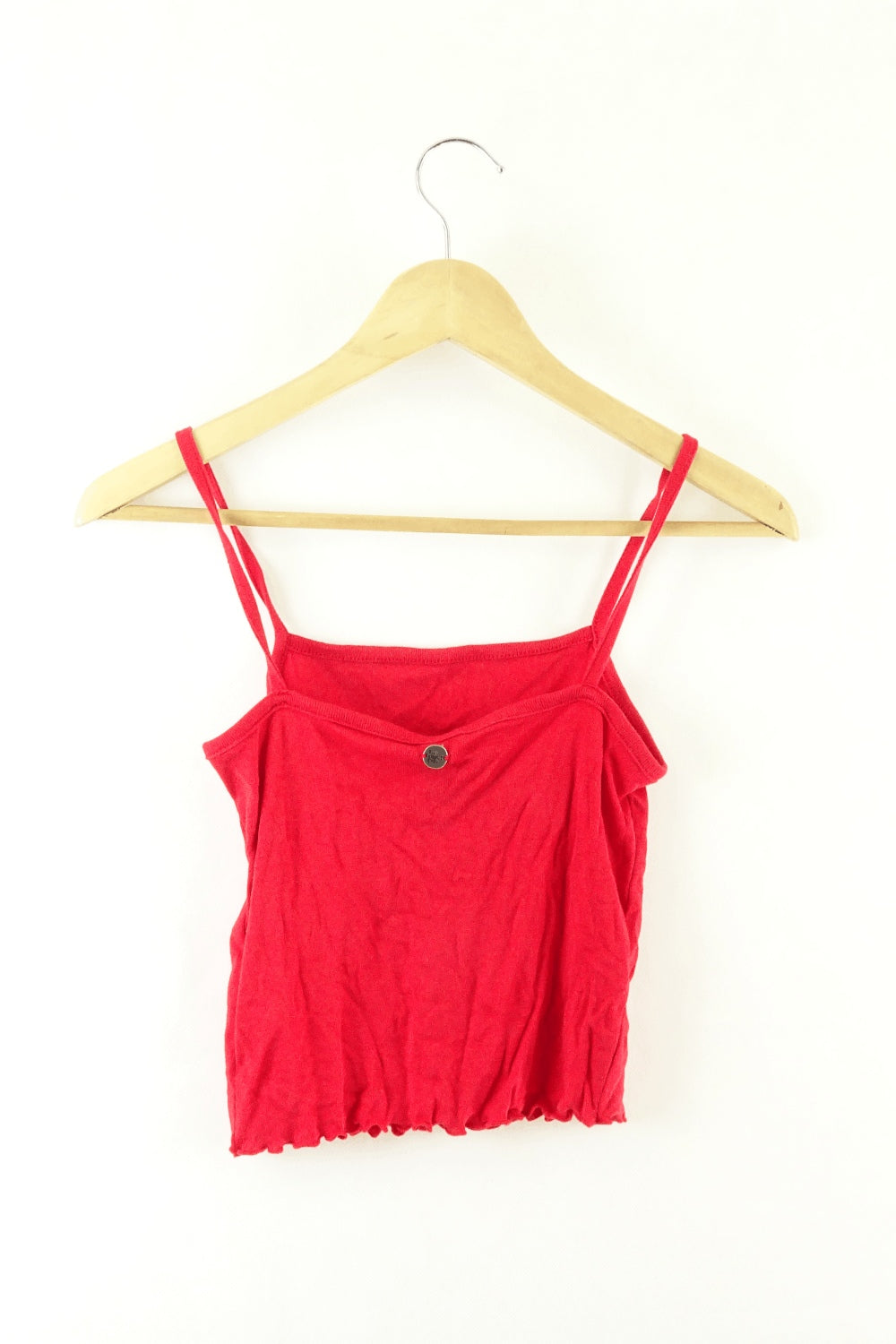 All About Eve Red Cropped Top 8