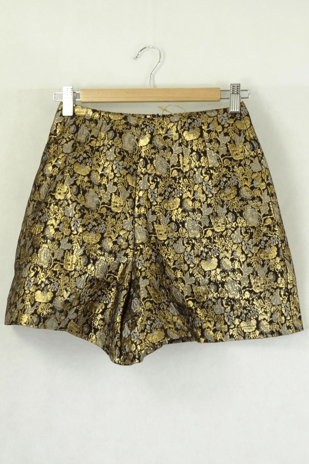 Asos Gold Shorts 4