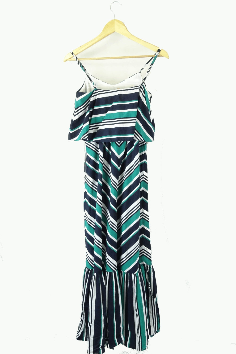 Piper Striped Green and Black Dress 6