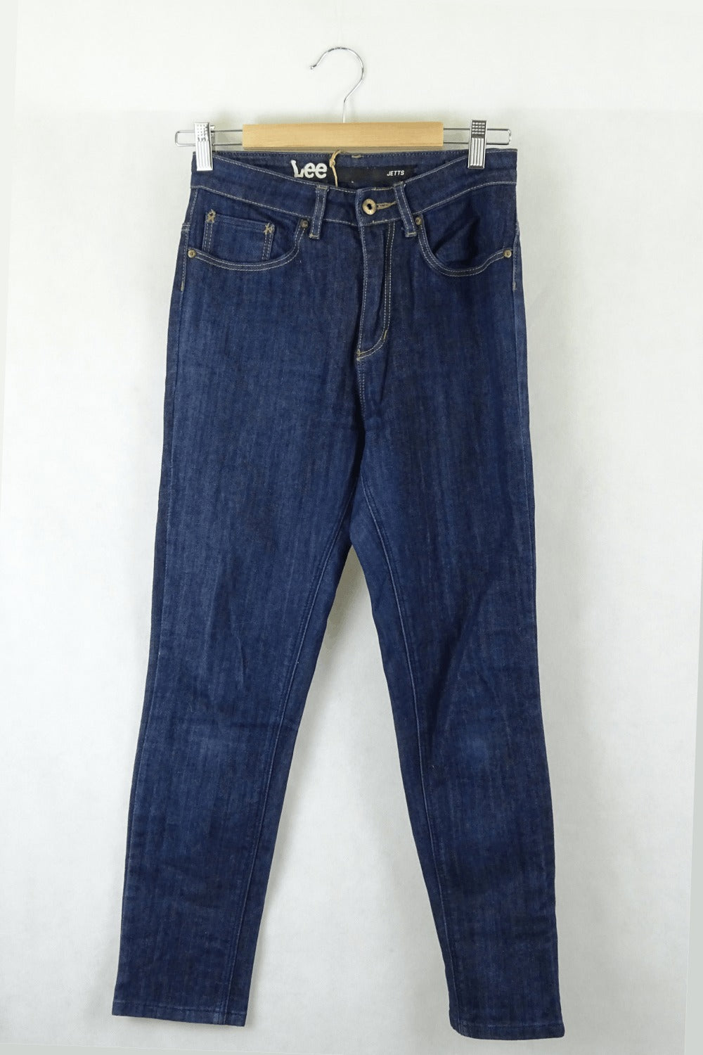 Lee Mid Rise Skinny Blue Jeans 9