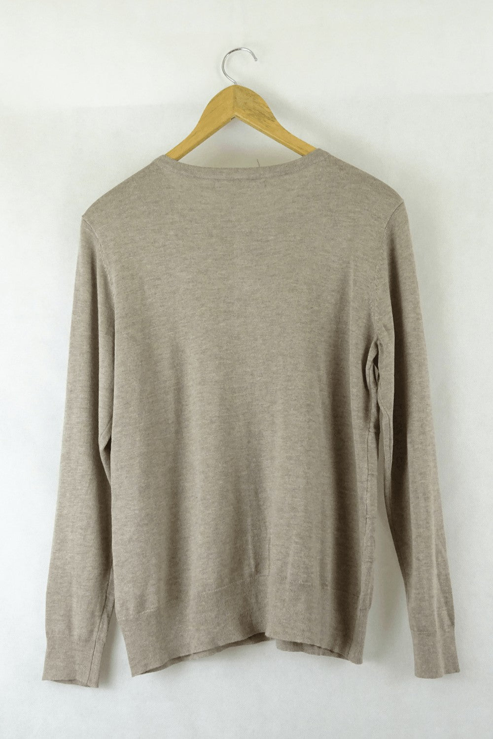 Noni B Long Sleeve Taupe Cardigan S