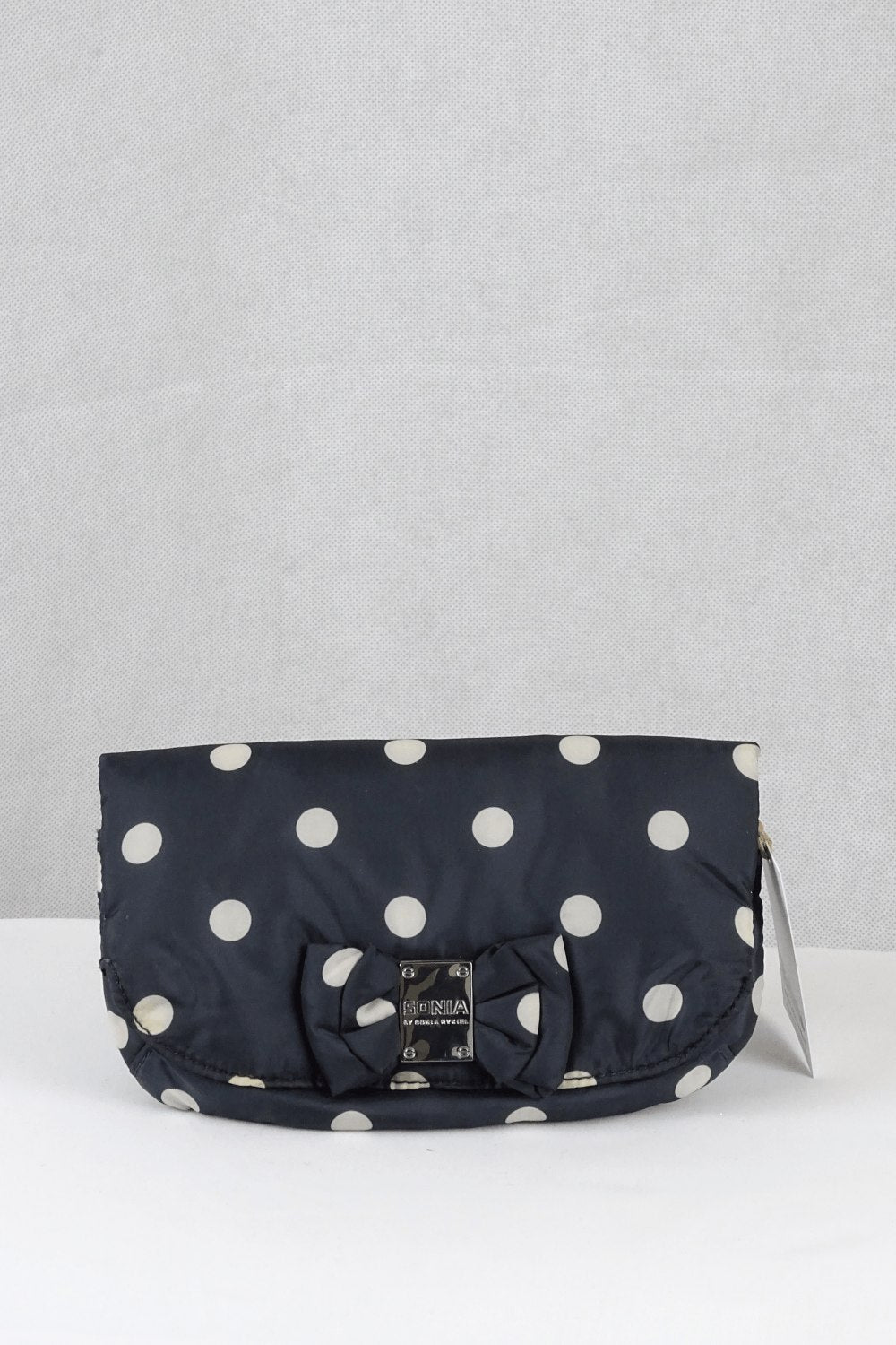 Sonia Polka Dot Clutch