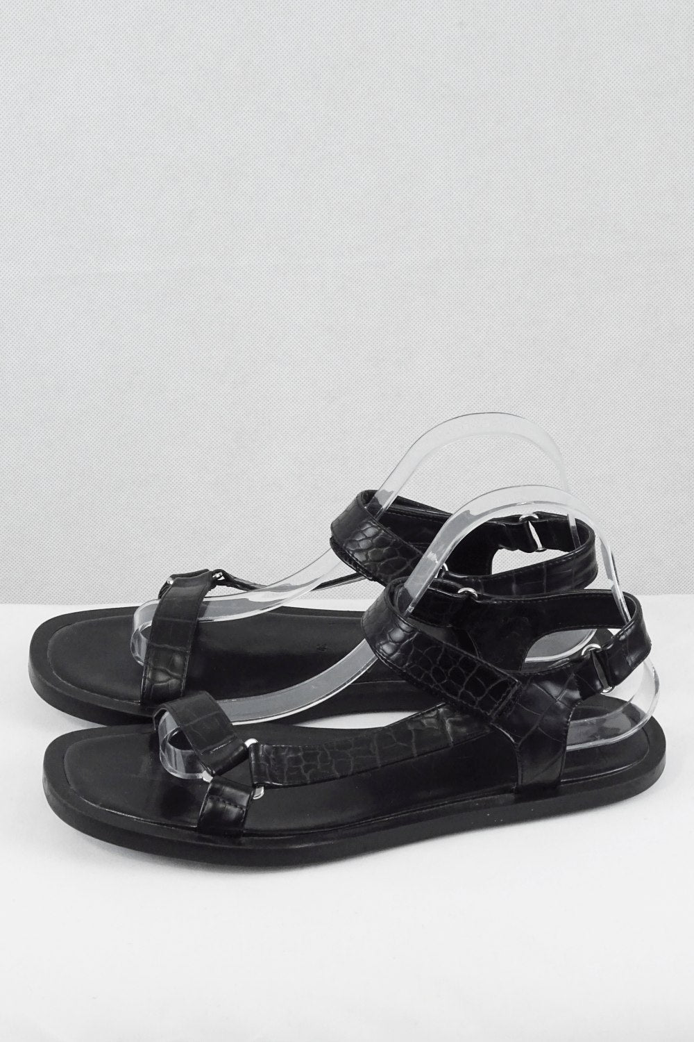 Zara Black Sandals 39