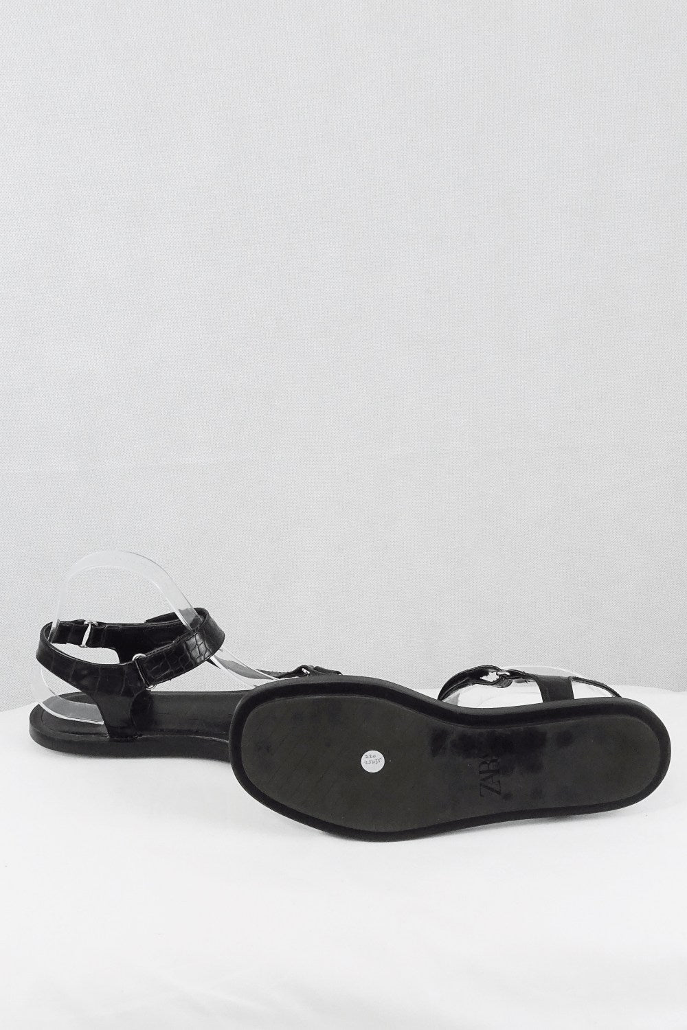 Zara Black Sandals 39