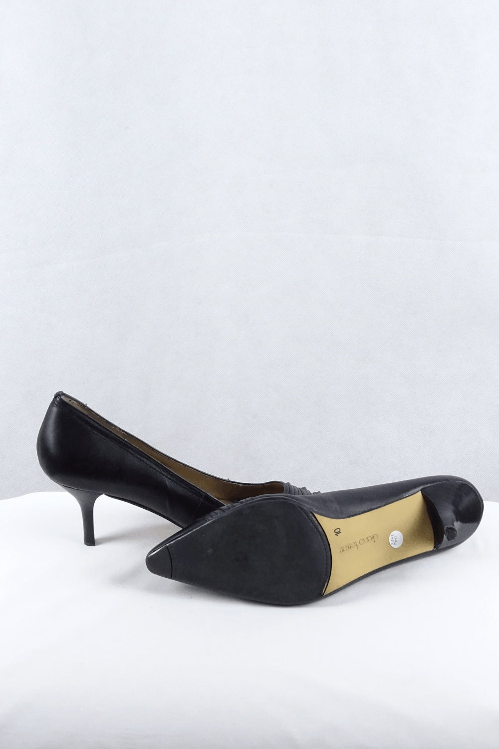 Diana Ferrari Black Stilettos 10