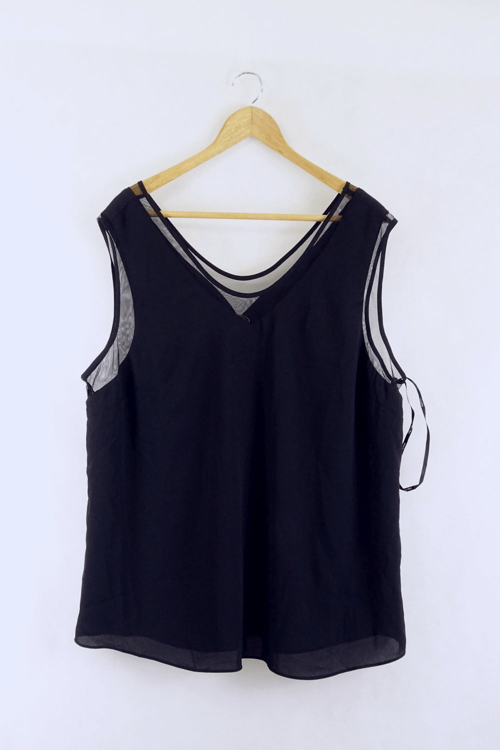 City Chic Black Top M