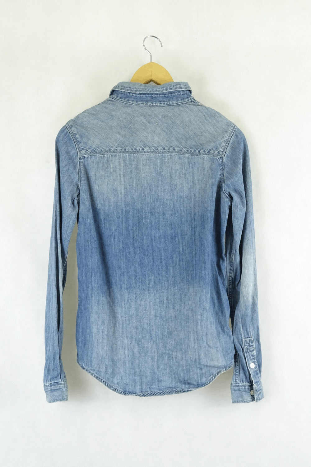 Jane Ramsay Denim Button Down Shirt XS