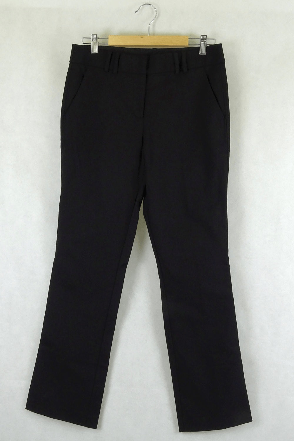 Witchery Black Work Crop Pant 10