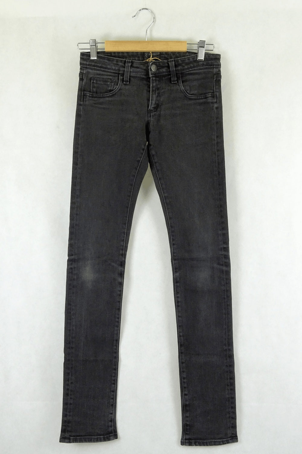 Lee Grey Skinny Mid Rise Slim Jeans 6