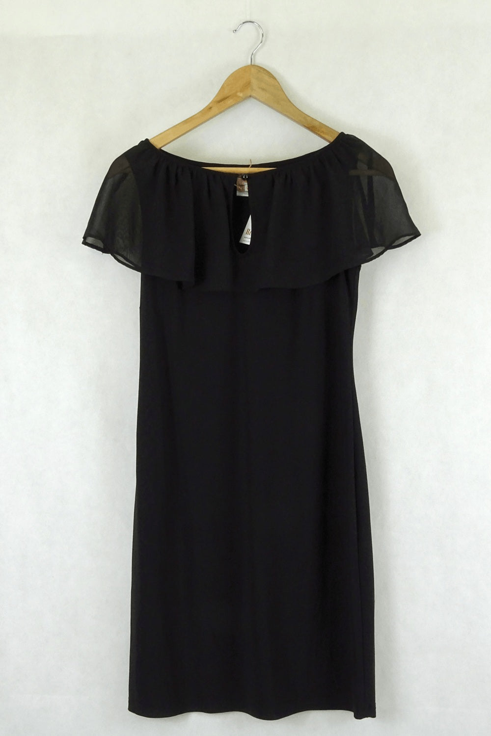 Leona Edmiston Black Dress Xs