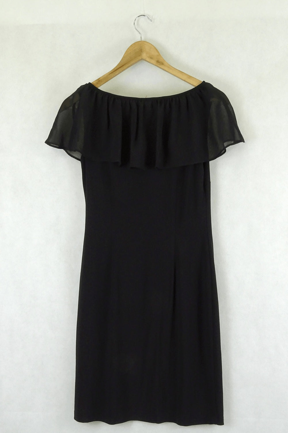 Leona Edmiston Black Dress Xs