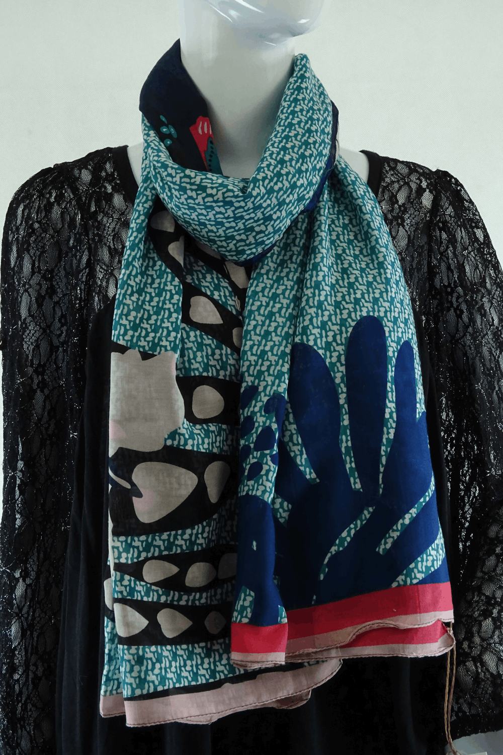 Multi Print Scarf