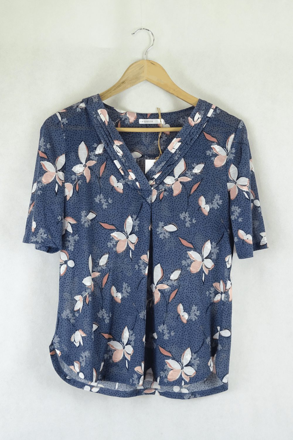 Regatta Blue Floral Top 12