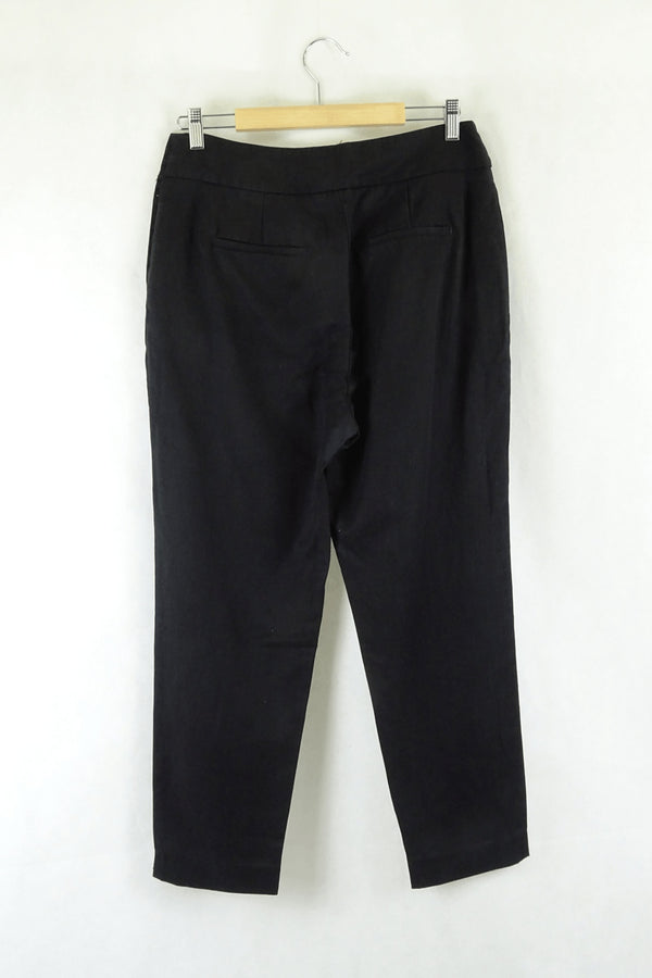 Witchery Black Pants 10 - Reluv Clothing Australia