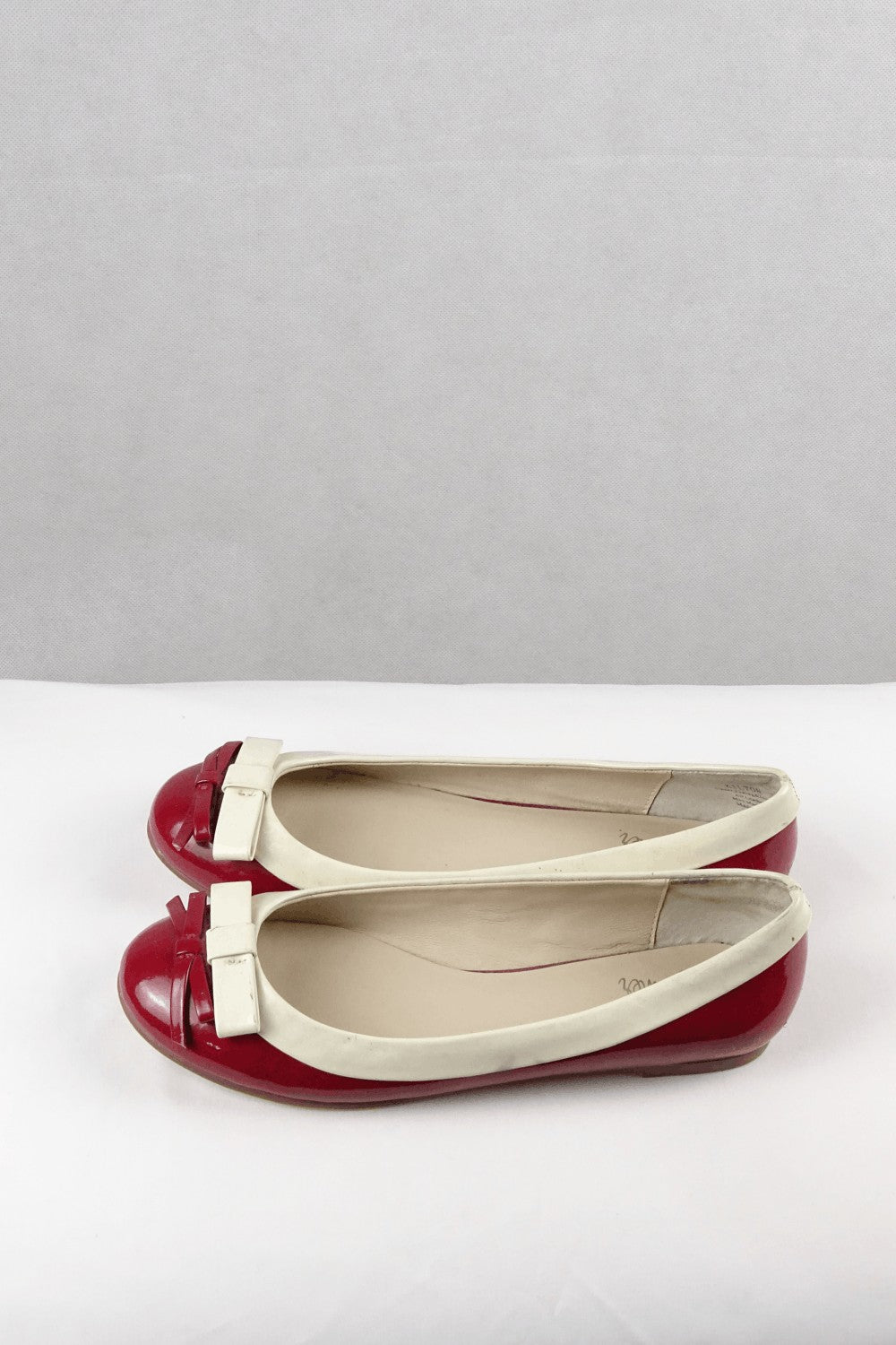 Wittner Red And Ivory Ballet Flat 6