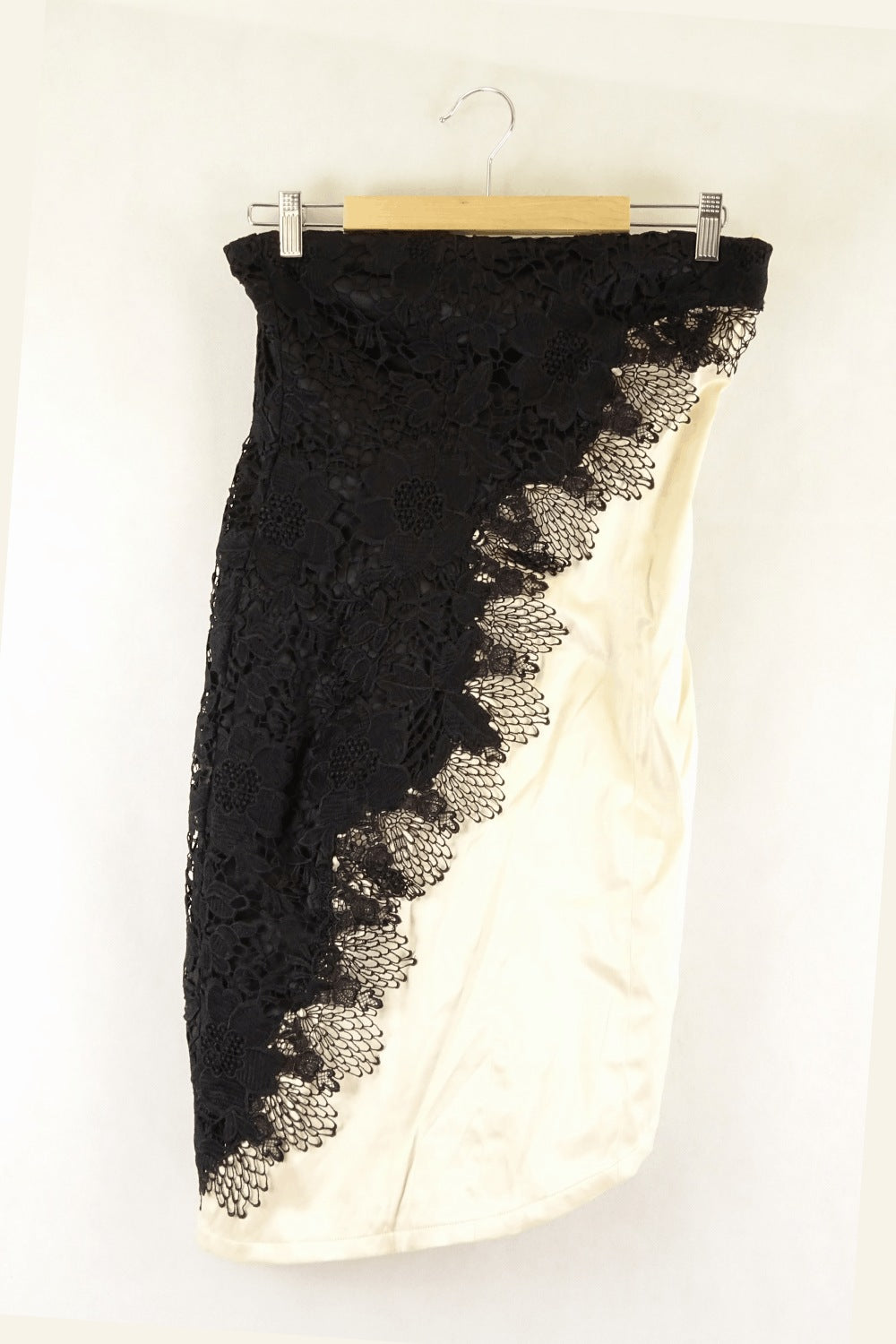 Elle Zeitoune Lace Black With Cream Dress 12