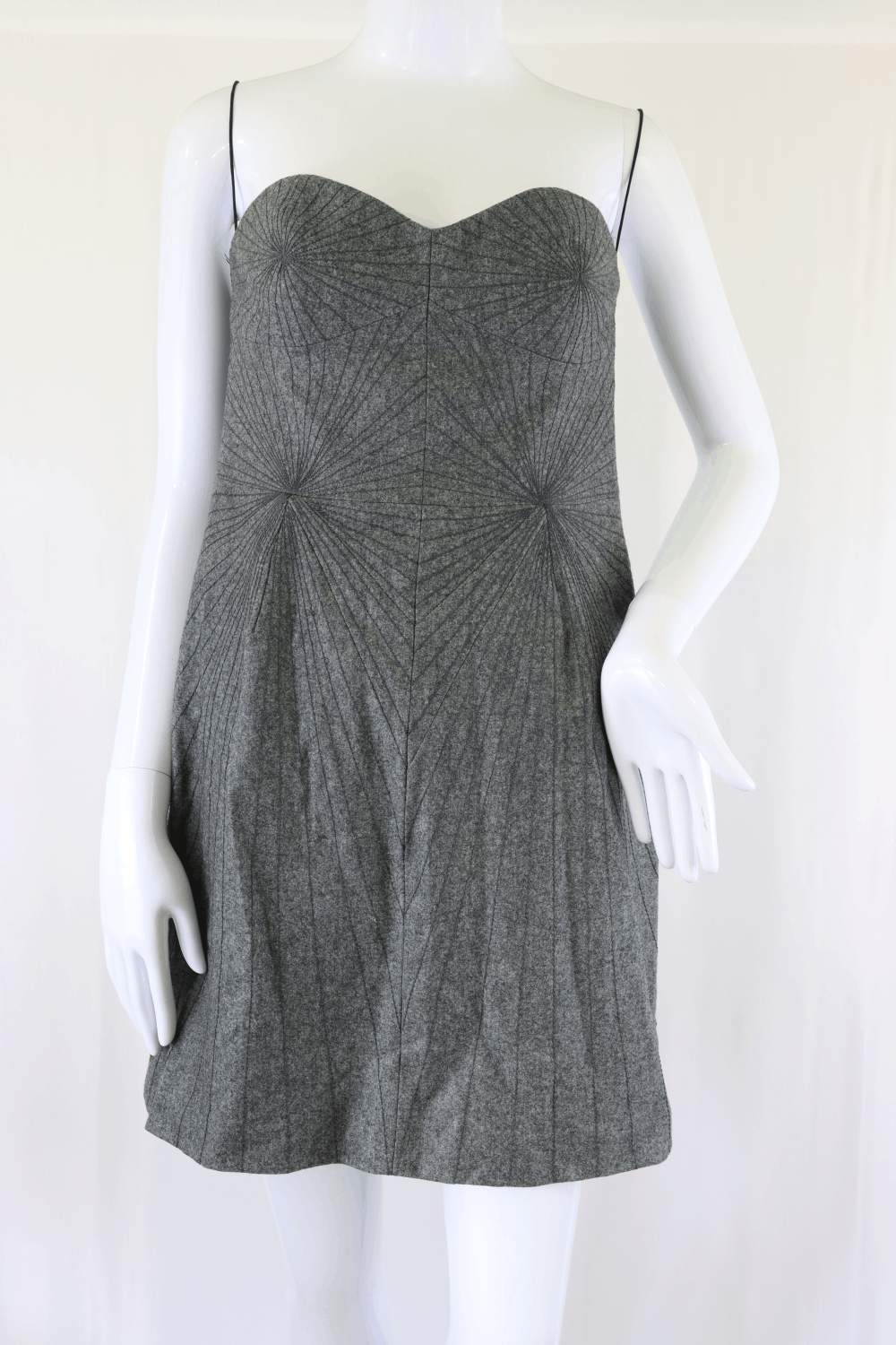 Brian Reyes Grey Dress 8