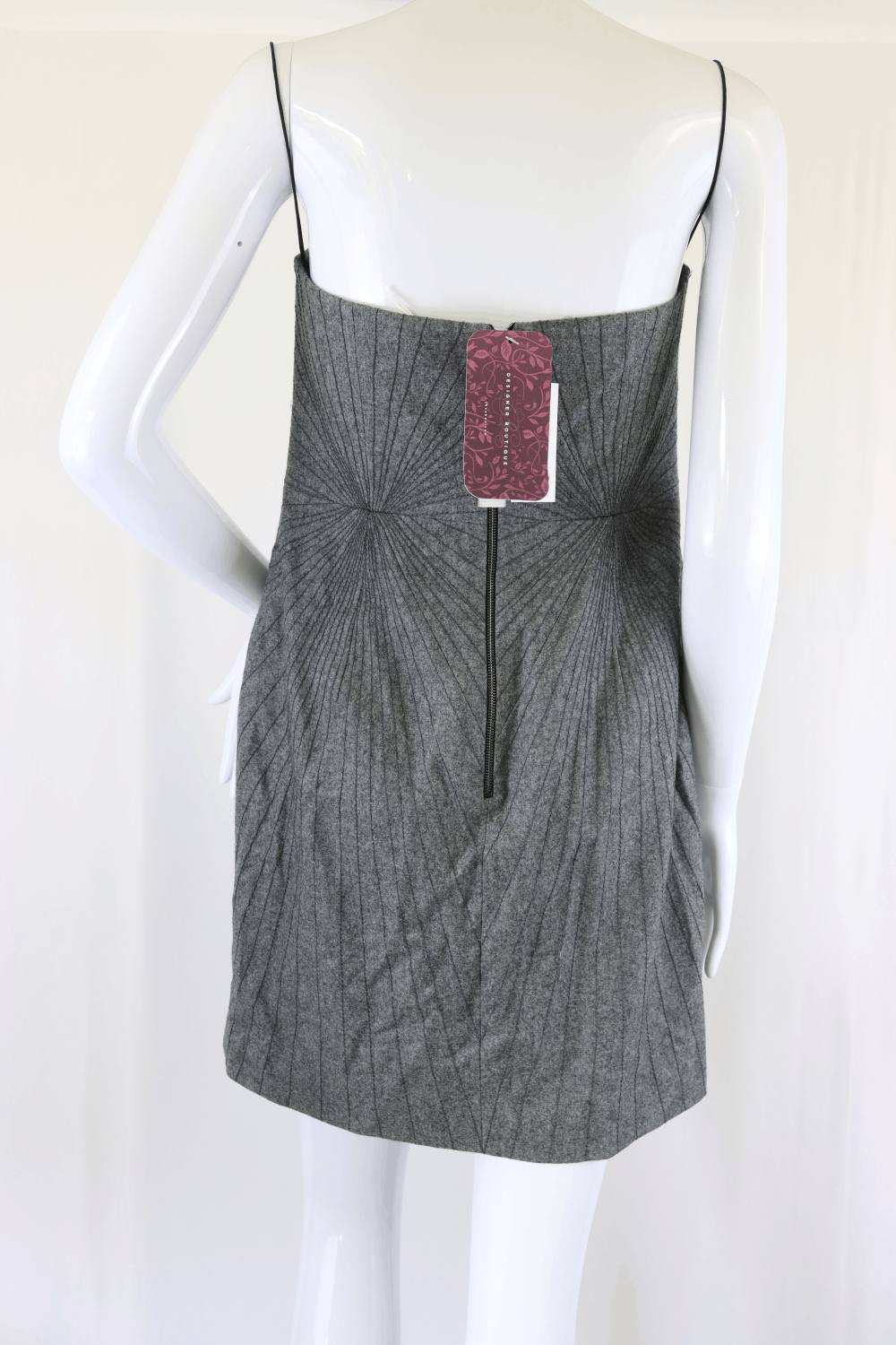 Brian Reyes Grey Dress 8