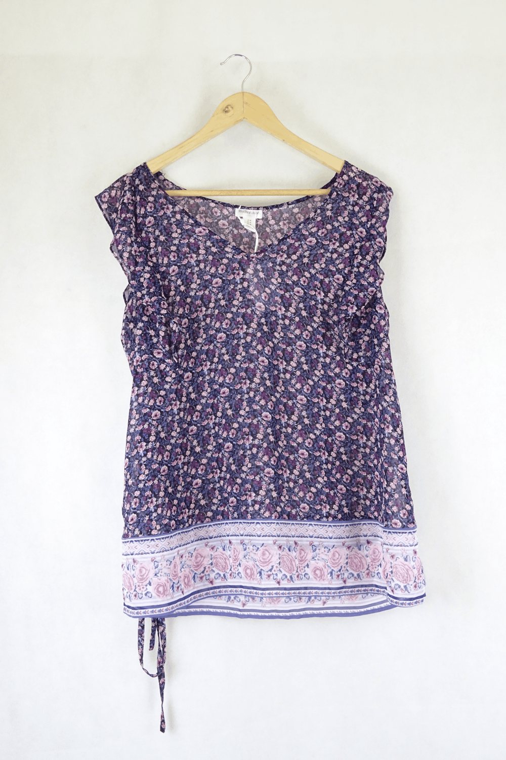 Motherhood Floral Top M