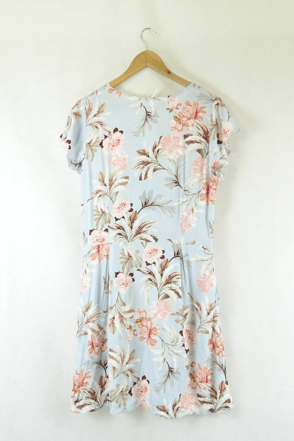 Belle &amp; Bloom Floral Print Short Sleeve Dress S