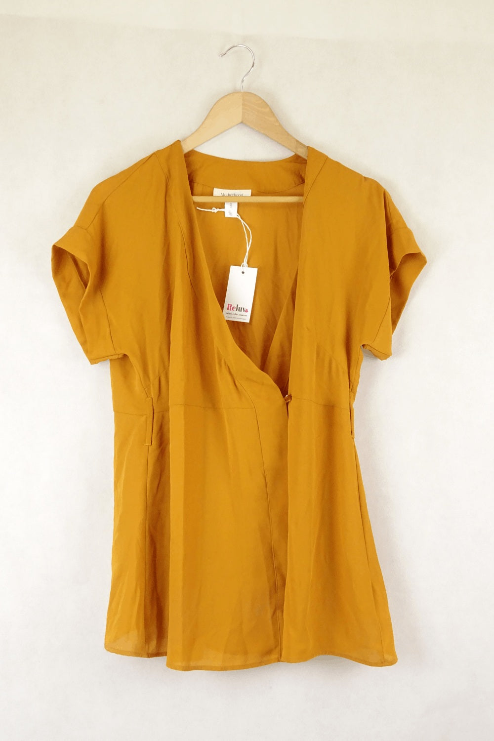 Motherhood Yellow Top M