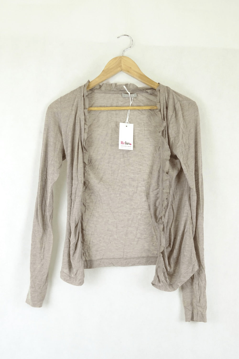 Jigsaw Brown Cardigan Xs