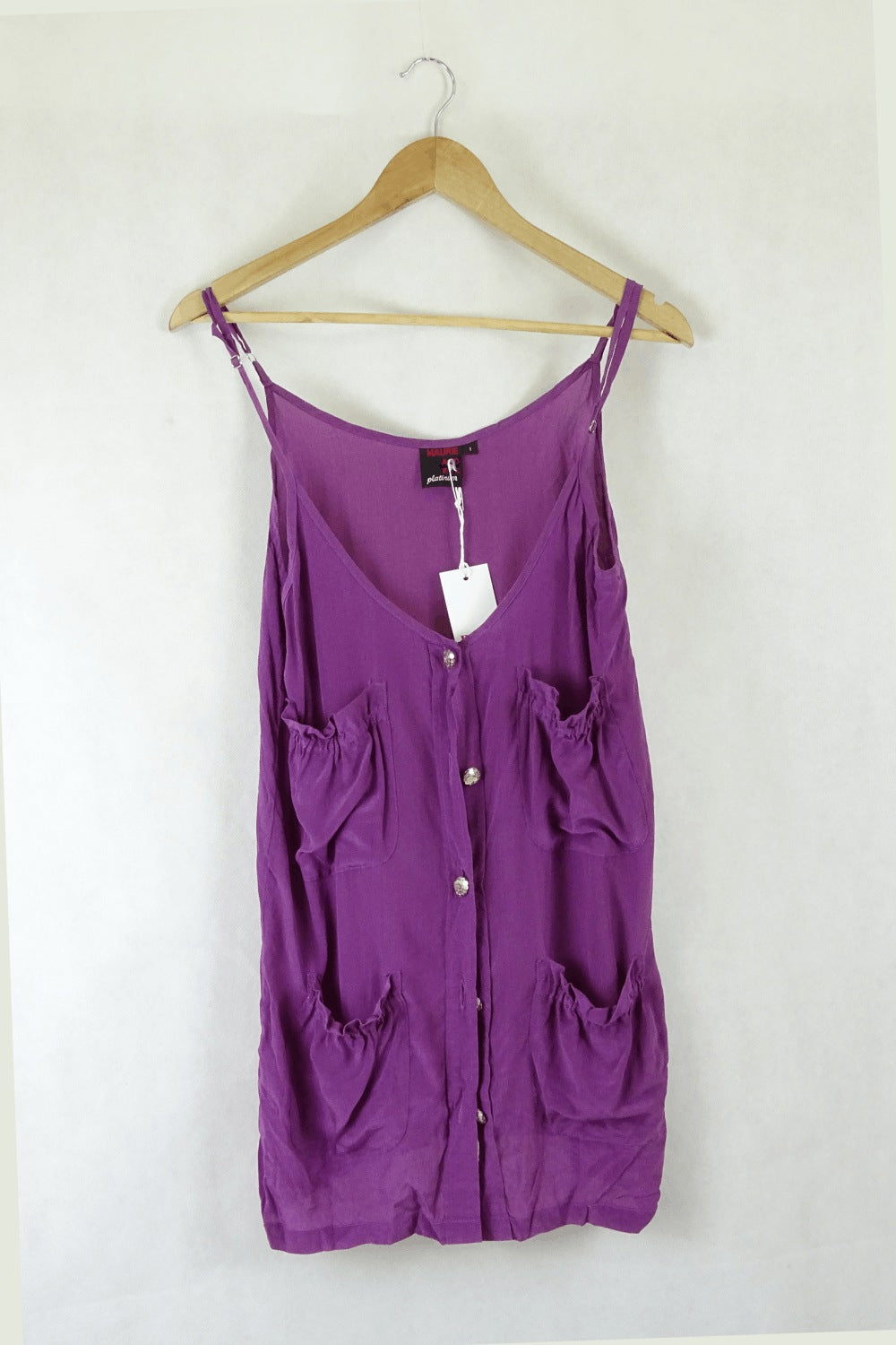 Maurie And Eve Purple Singlet S