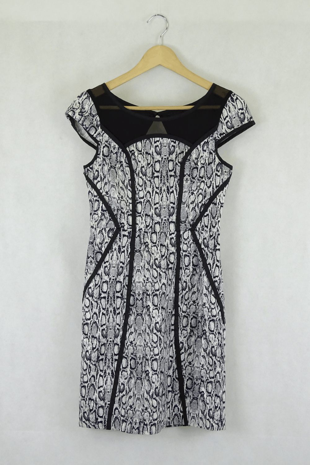 Honey & Beau Black And White Dress 6