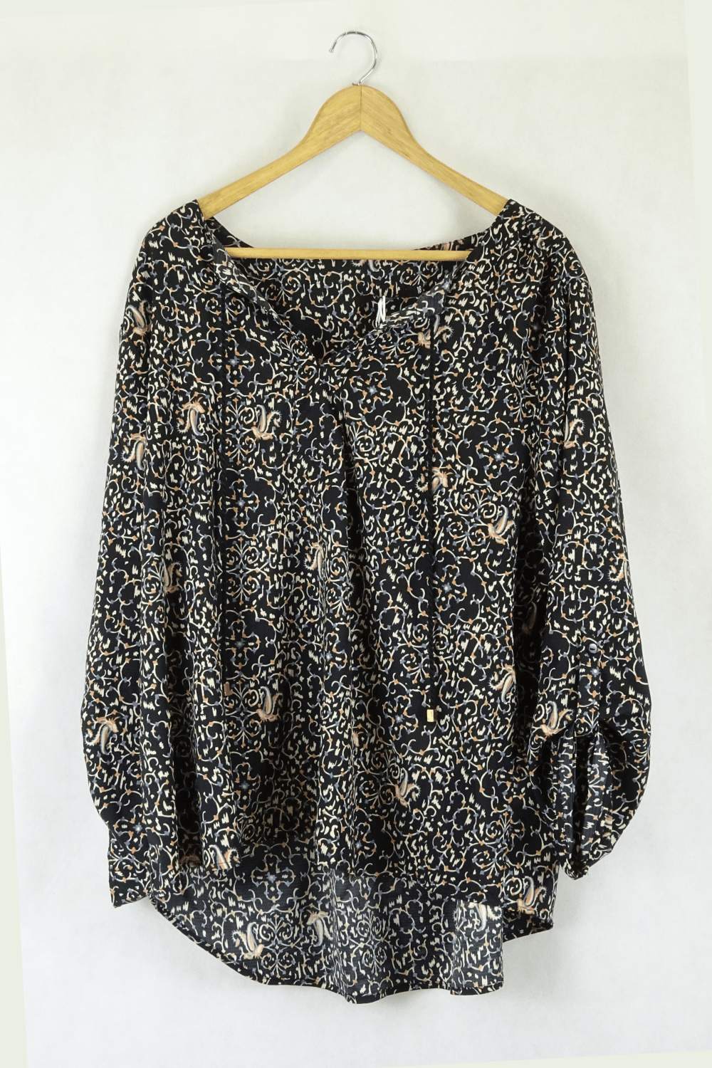 Wite+ Patterned Top Black And Multi Colour 18