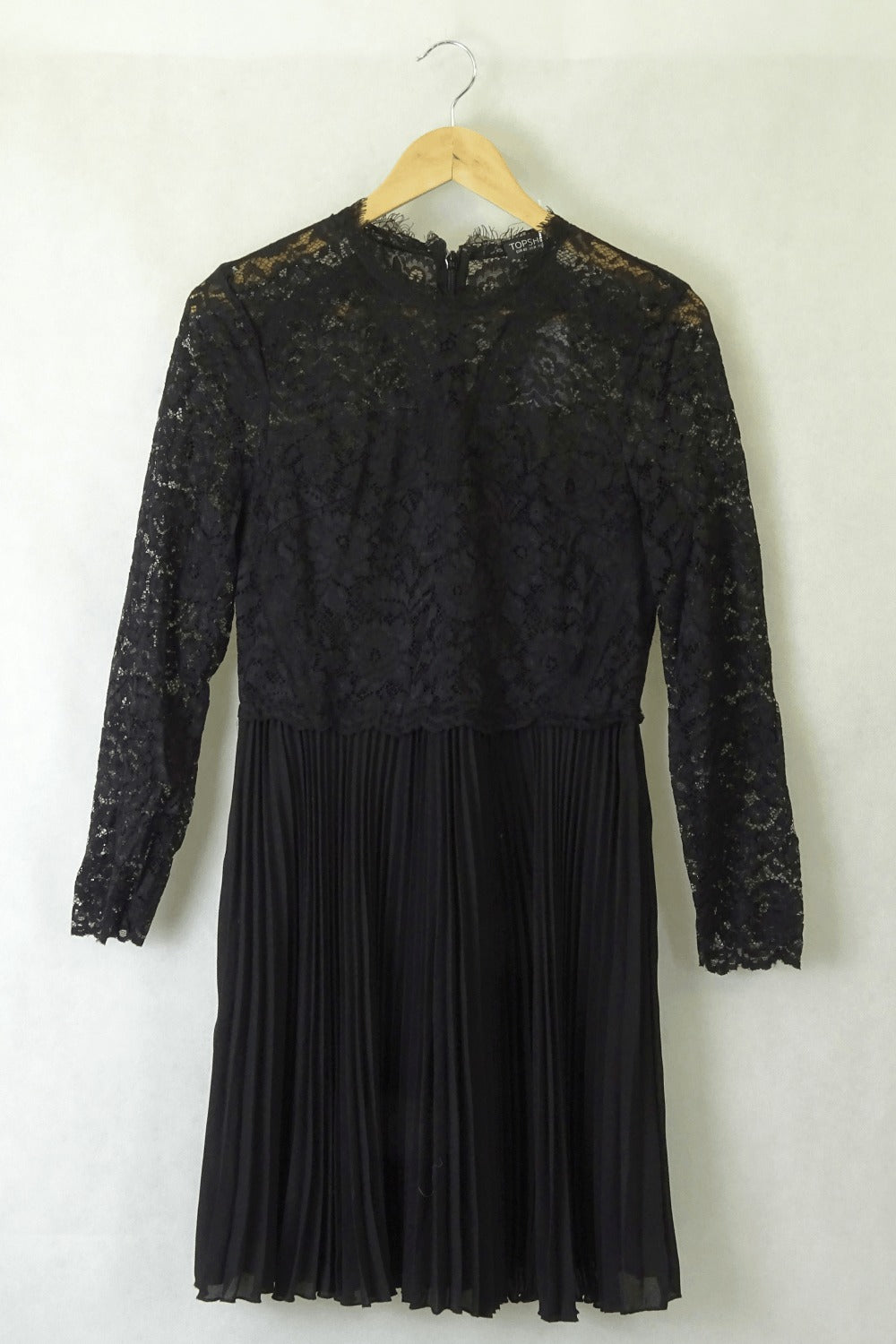 Topshop Black Lace Dress 8