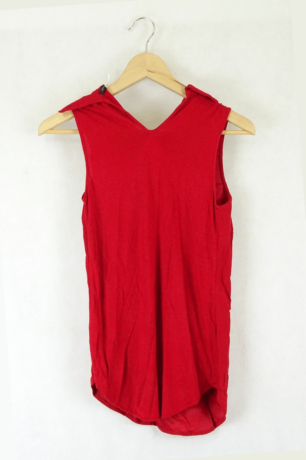 Massimo Datti Red Sleevless Top S
