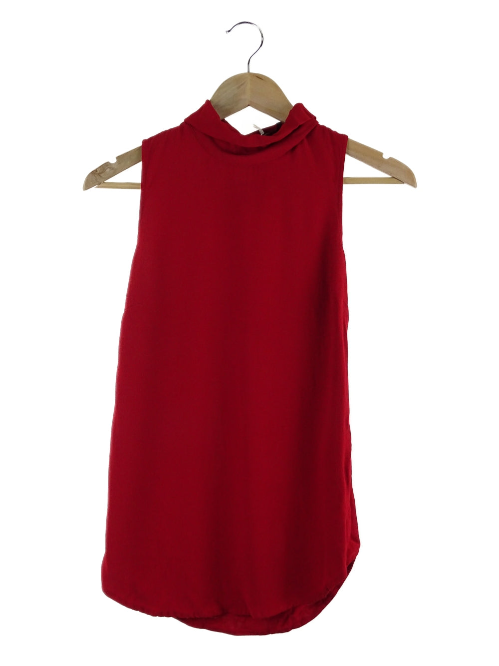 Massimo Dutti Red Sleeveless Top S