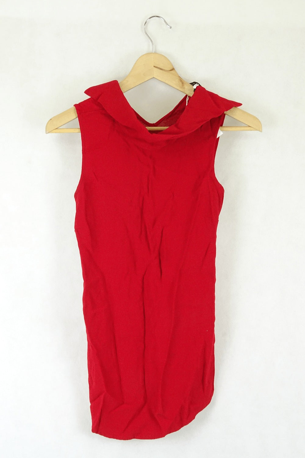 Massimo Datti Red Sleevless Top S